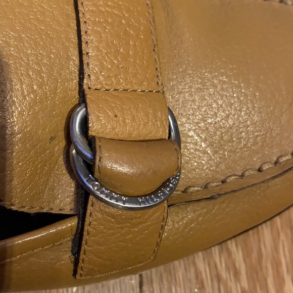 Tommy Hilfiger light brown leather buckle mules - Picture 3 of 15